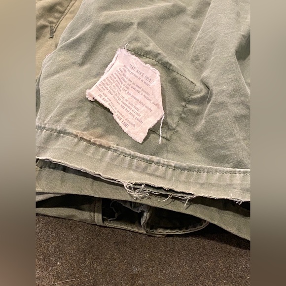 Vintage Vietnam Era M65 Military Jacket, Men’s Medium Short, Olive Drab Green - Picture 13 of 16